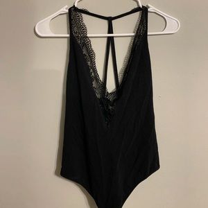 Black sexy bodysuit